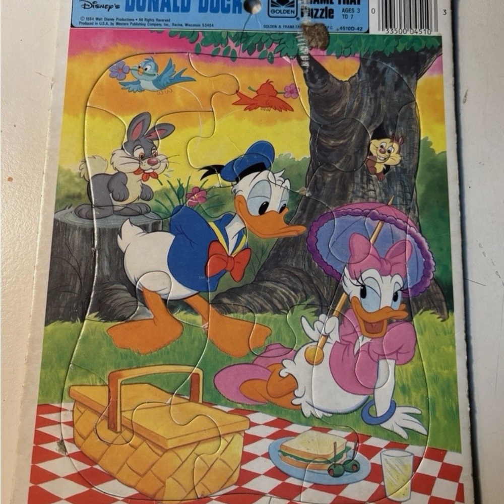 Disney Donald Duck Frame-Tray Puzzle